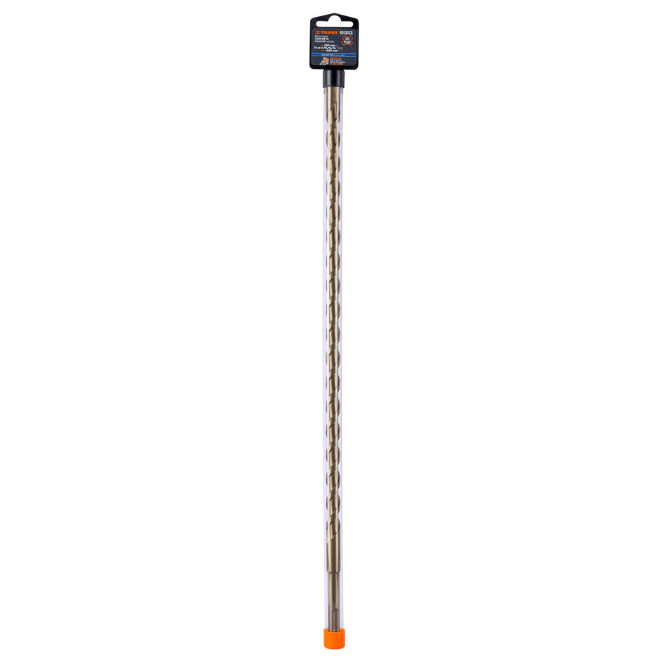 Broca SDS Plus 14 x 460 mm, Truper Caja con 5, 101203