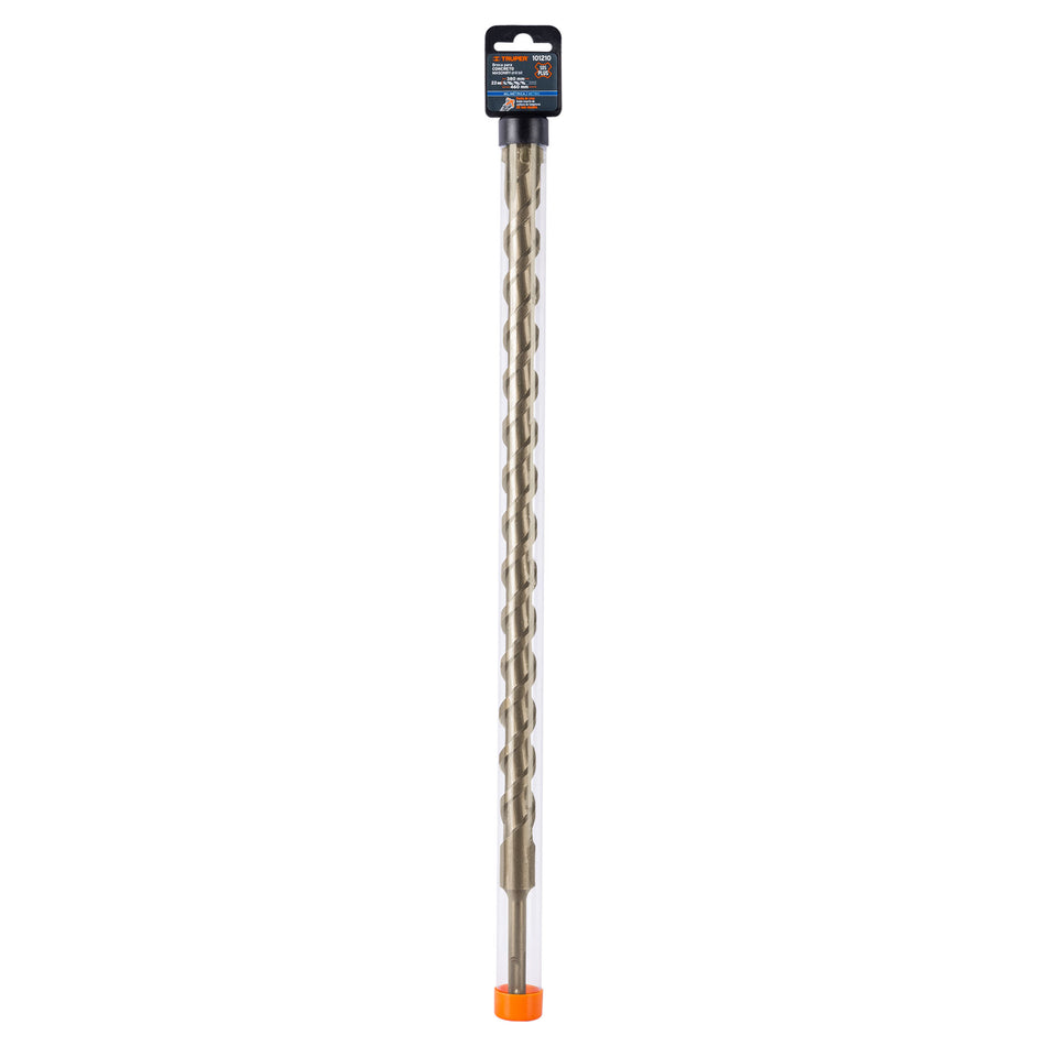 Broca SDS Plus 22 x 460 mm, Truper Caja con 5, 101210