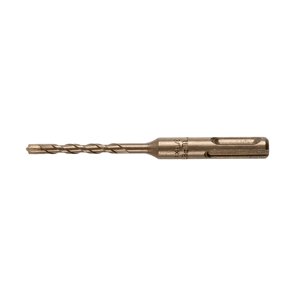 Broca SDS Plus 3/16 x 4', Truper Caja con 5, 101142