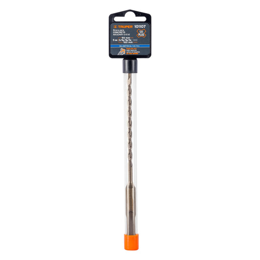 Broca SDS Plus 5 x 160 mm, Truper Caja con 5, 101107