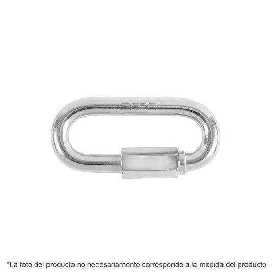 Bandola de acero de 3/8' con seguro, Fiero Caja con 12, 44024