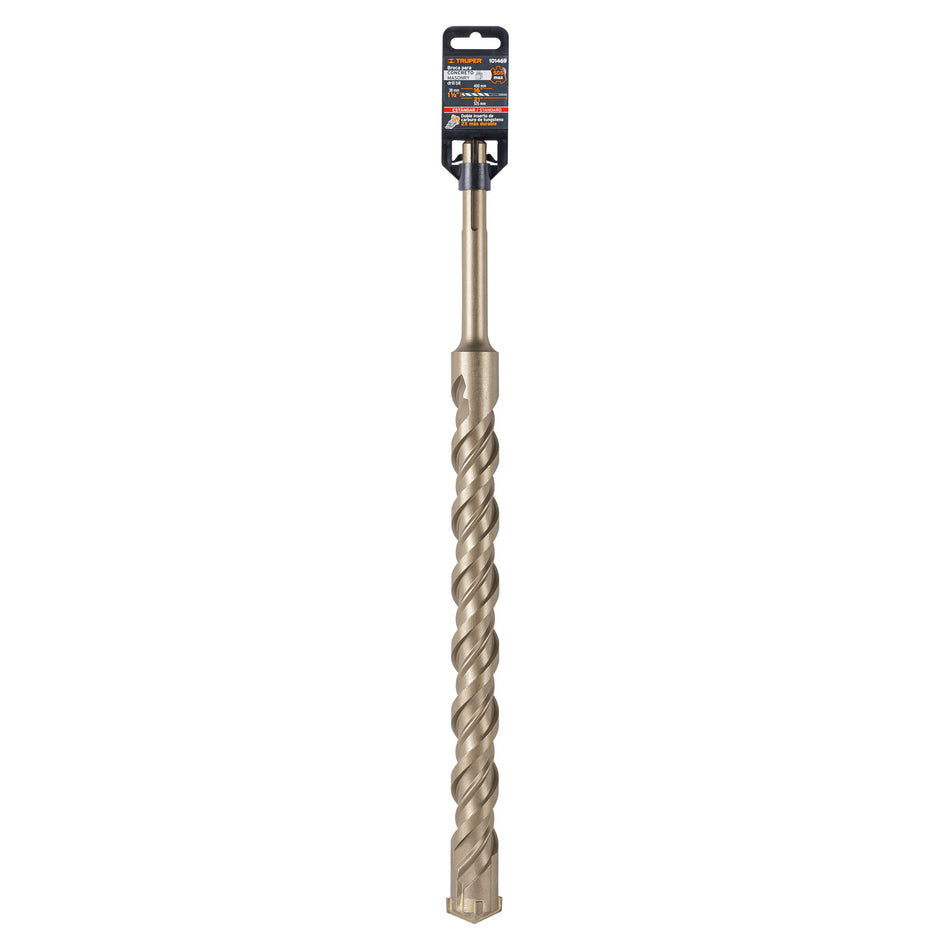 Broca SDS Ma x de 1-1/2 x 21', Truper, 101469