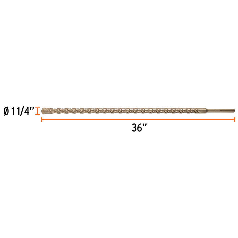 Broca SDS Ma x de 1-1/4 x 36', Truper, 101467