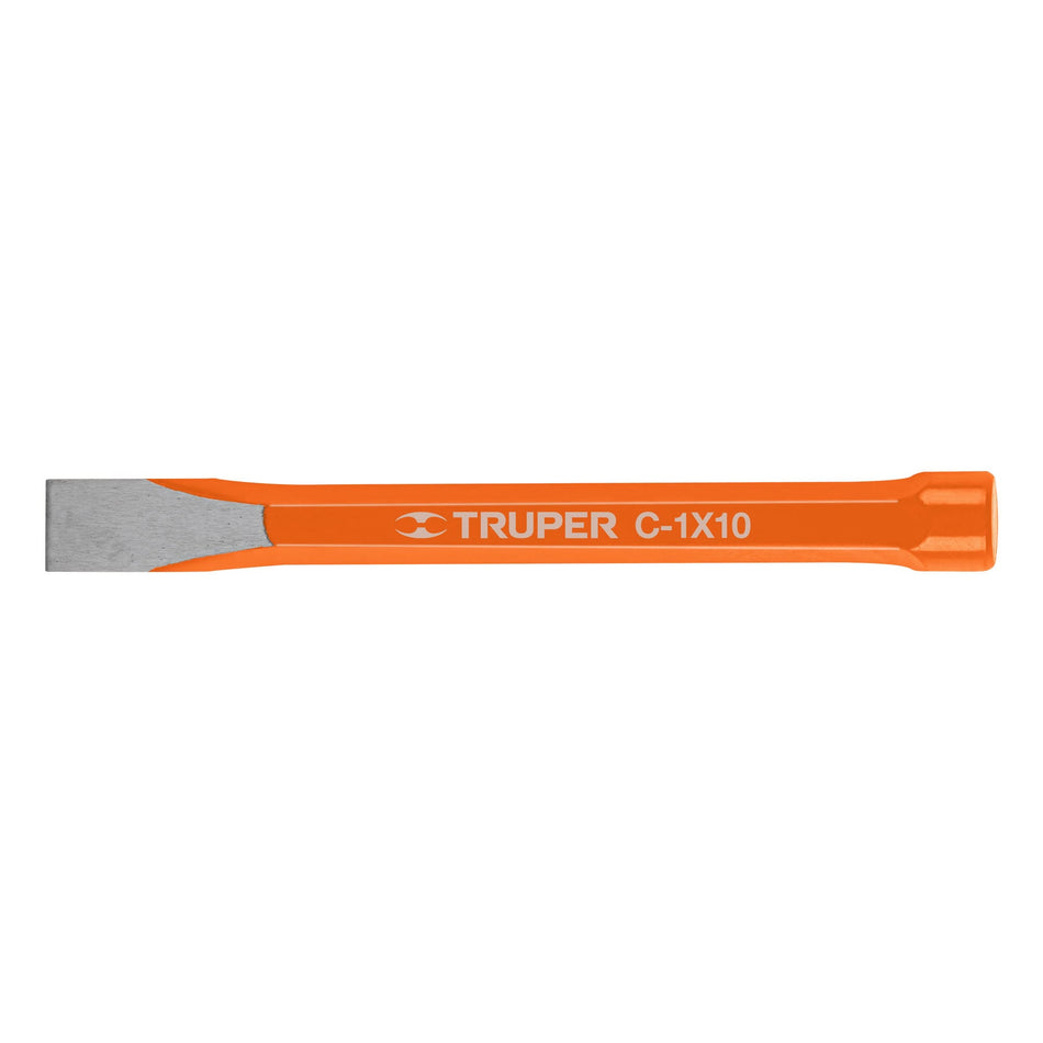 Cincel de corte frío de 1 X 10', Truper Caja con 6, 12163