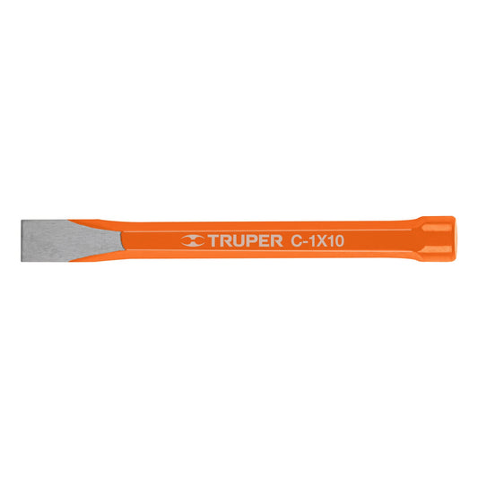 Cincel de corte frío de 1 X 10', Truper Caja con 6, 12163