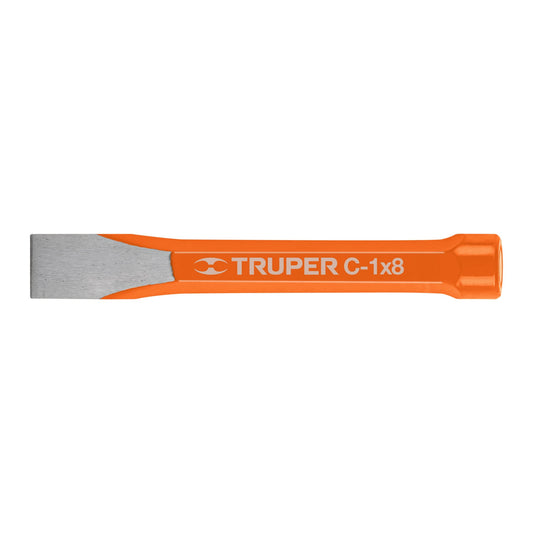 Cincel de corte frío de 1 X 8', Truper Caja con 6, 12160