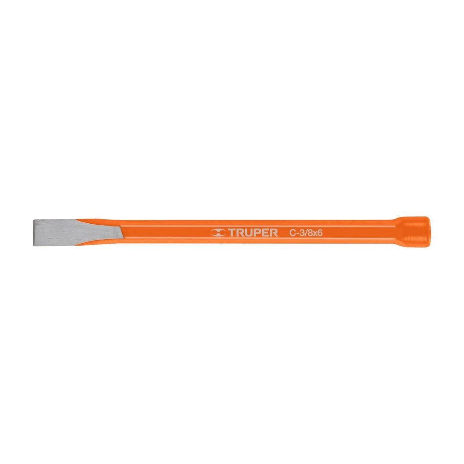 Cincel de corte frío de 3/8 X 6', Truper Caja con 12, 12106