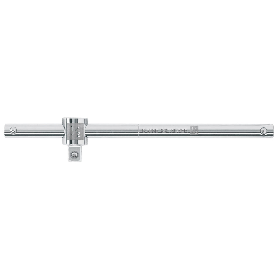 Barra corrediza para dados cuadro 1/2', Truper Caja con 6, 13432