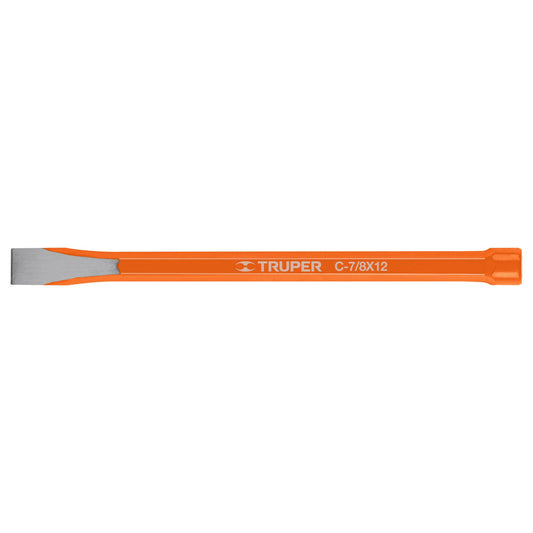 Cincel de corte frío de 7/8 X 12', Truper Caja con 6, 12157