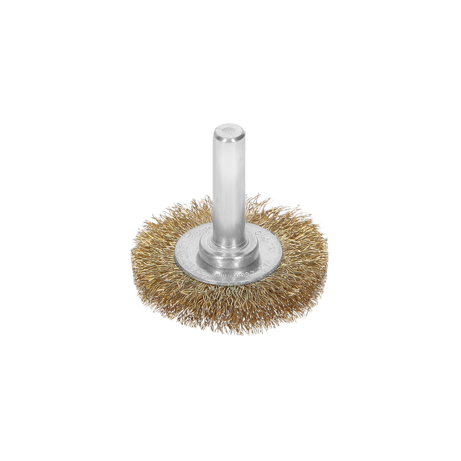 Carda circular 1-1/2' alambre fino para taladro, Truper Caja con 6, 11573