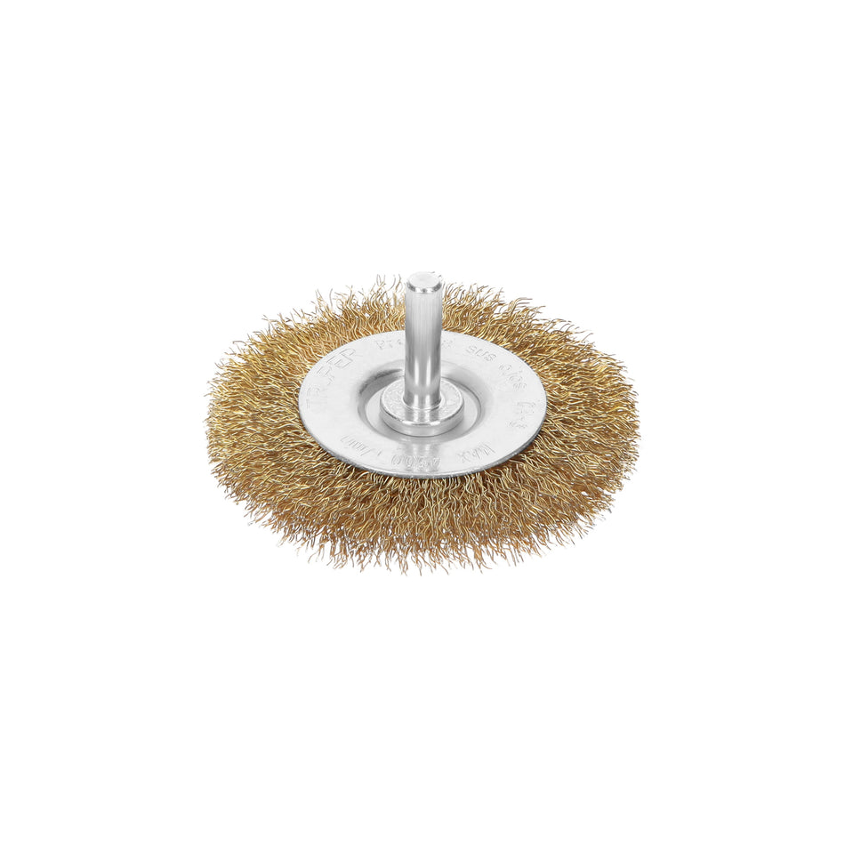 Carda circular 3' alambre grueso para taladro, Truper Caja con 6, 11570