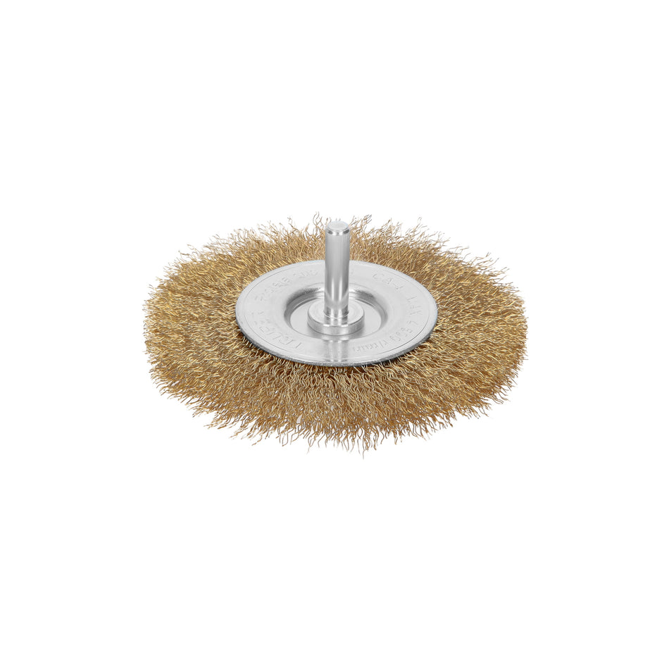 Carda circular 4' alambre grueso para taladro, Truper Caja con 6, 11590