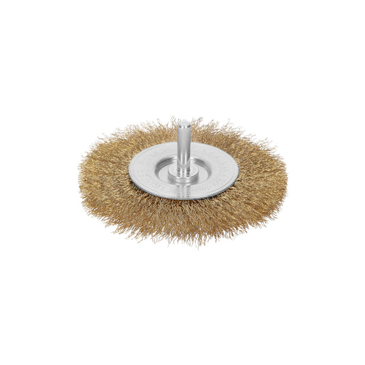 Carda circular 4' alambre grueso para taladro, Truper Caja con 6, 11590
