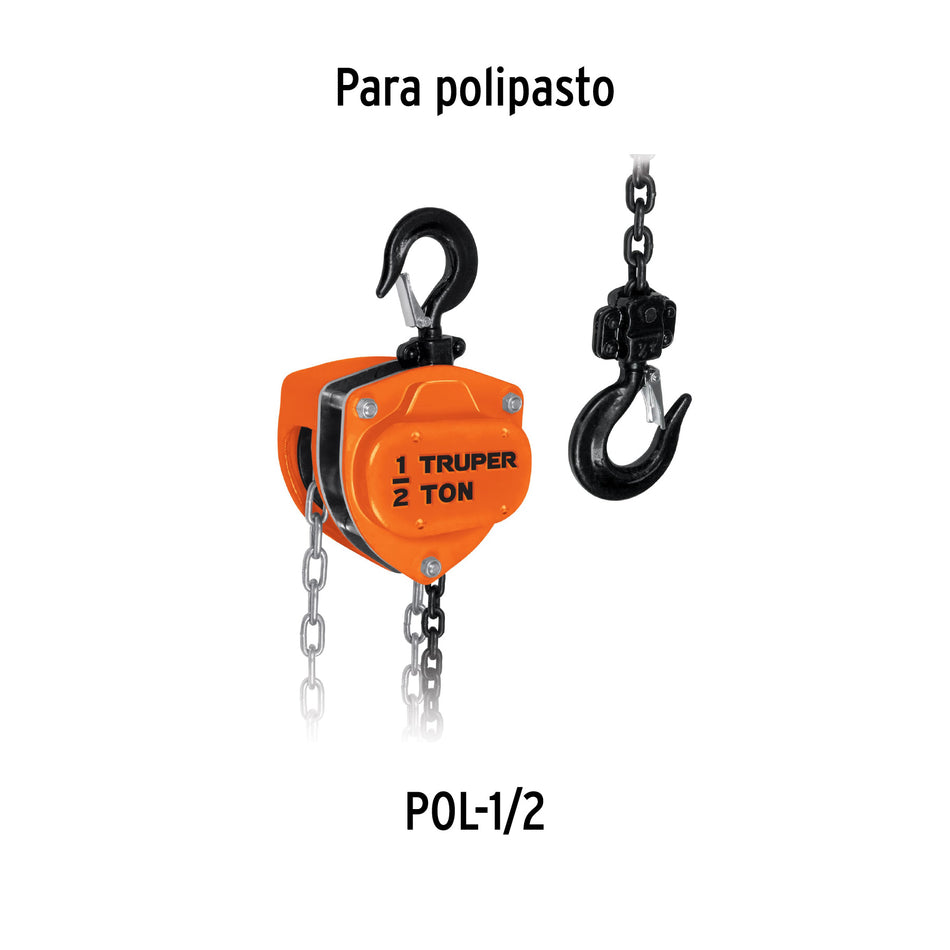 Cadena para polipasto POL-1/2, Truper, 16830