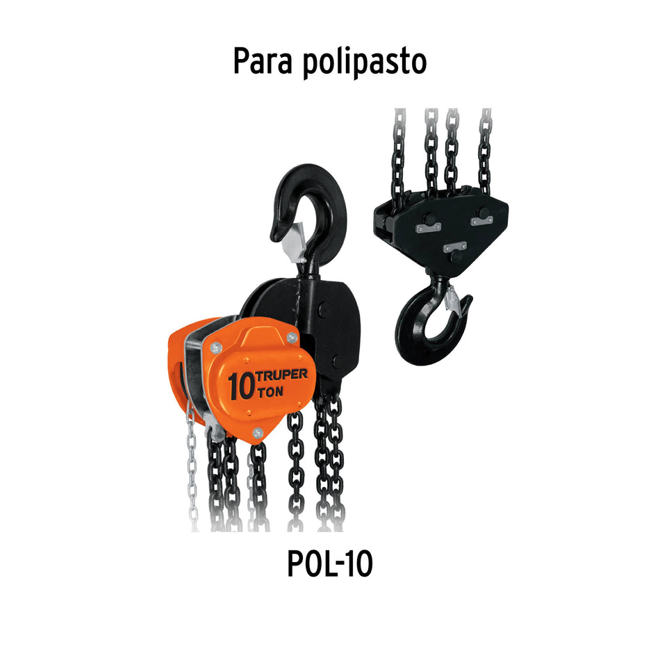 Cadena para polipasto POL-10, Truper, 16836