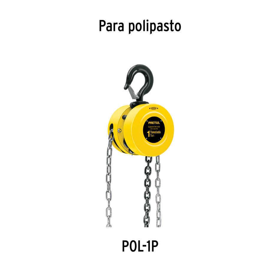 Cadena para polipasto POL-1P, Pretul, 28302
