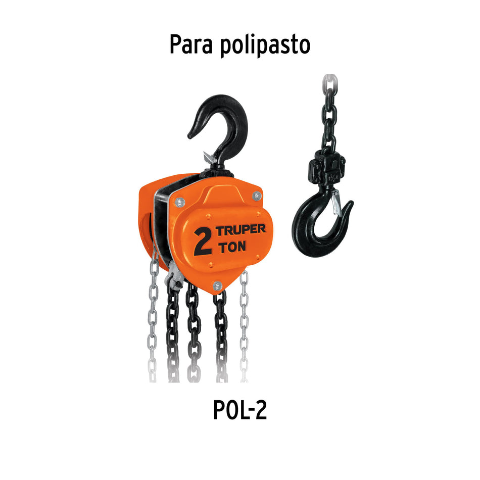 Cadena para polipasto POL-2, Truper, 16833