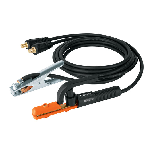 Cable para soldadora SOMI-210X, con pinza de tierra, Truper, 17031