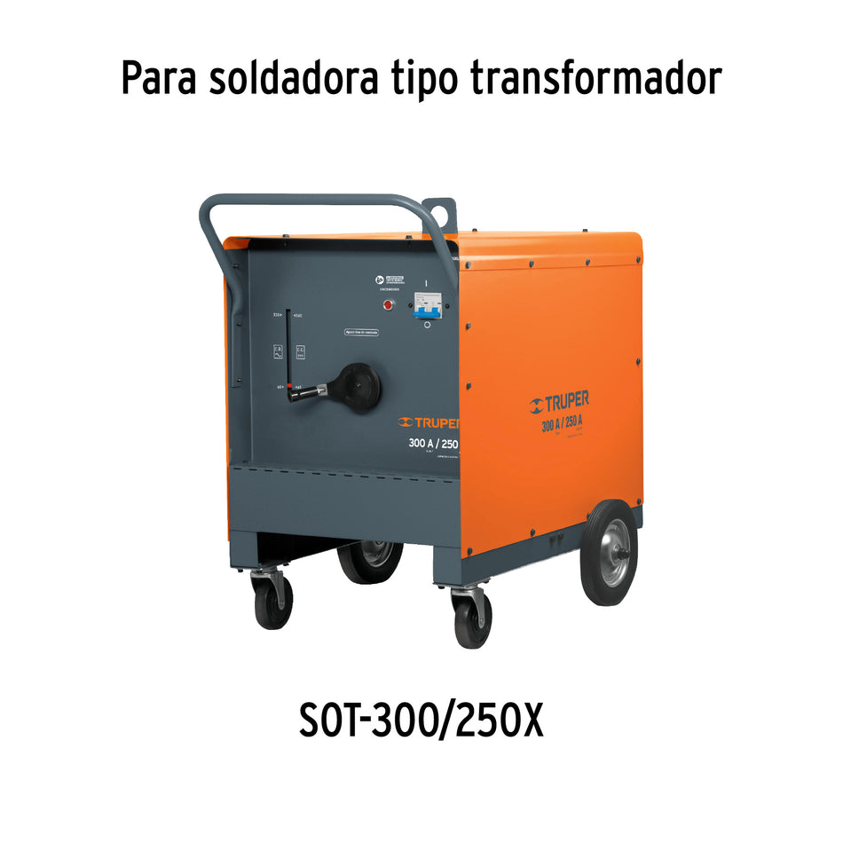Cable para soldadora SOT-300/250X, con pinza de tierra, 14368