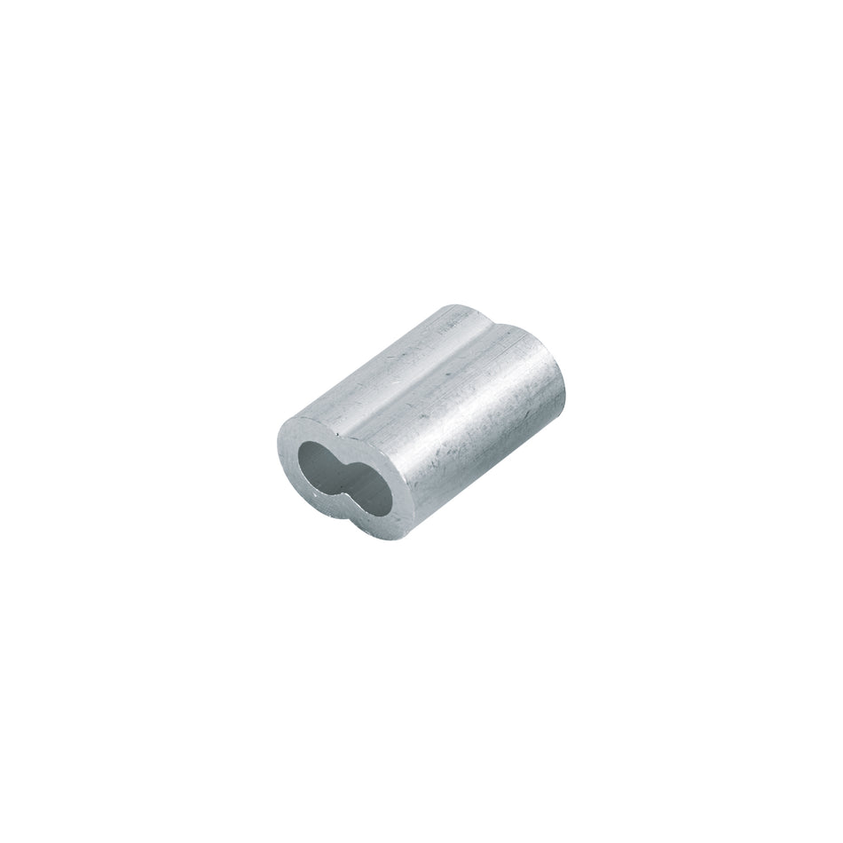 Bolsa con 50 casquillos dobles de aluminio, 1/4', Fiero Caja con 2, 48367
