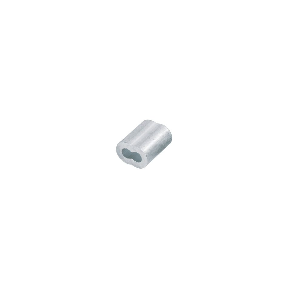 Bolsa con 50 casquillos dobles de aluminio, 1/8', Fiero Caja con 4, 48365