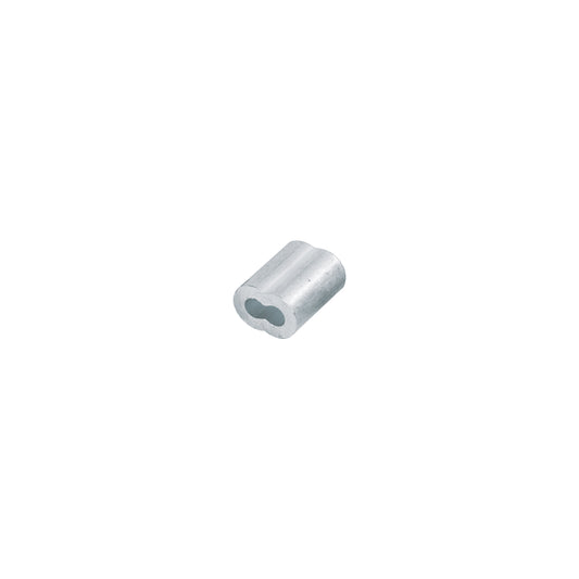 Bolsa con 50 casquillos dobles de aluminio, 1/8', Fiero Caja con 4, 48365