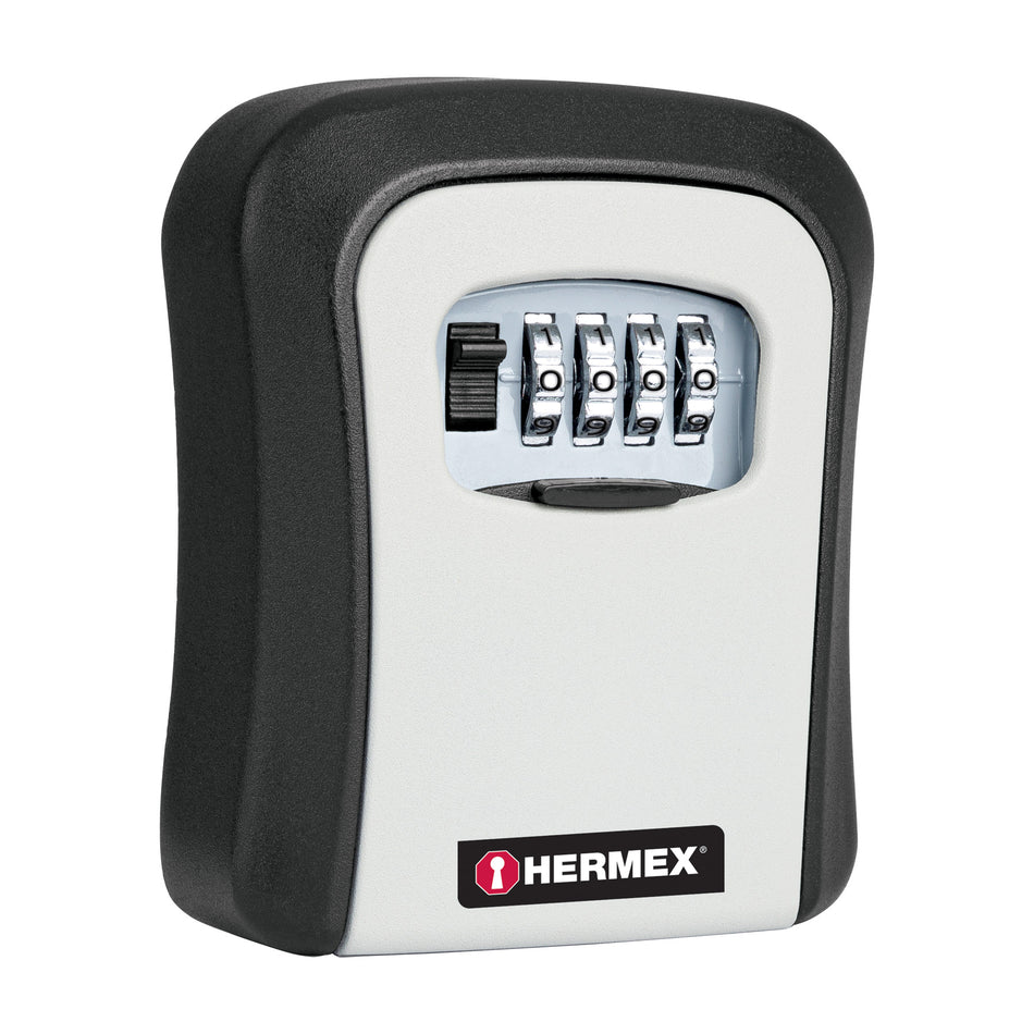 Caja de combinación guardallaves para pared, 12cm, Hermex Caja con 2, 45328