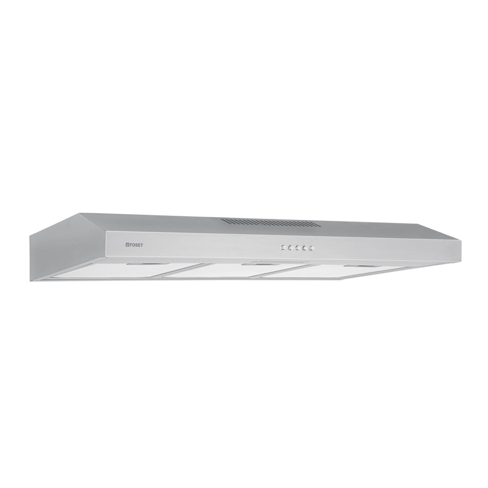 Campana extractora 80cm, empotrable, acero inoxidable, Foset, 46537