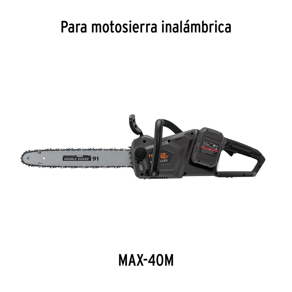 Cadena de repuesto para motosierra MAX-40M, Truper Max, 102772