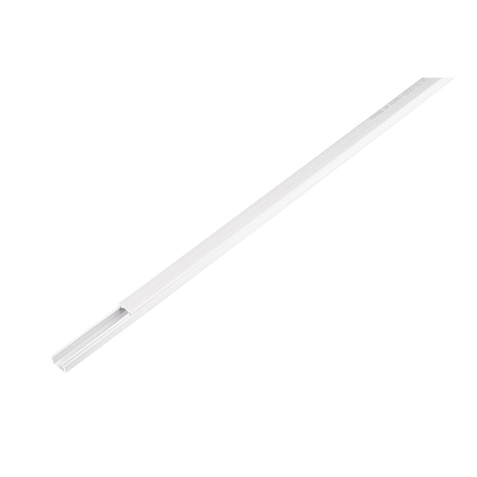 Canaleta de 1 vía 12 x 12 mm, Volteck Caja con 10, 46279