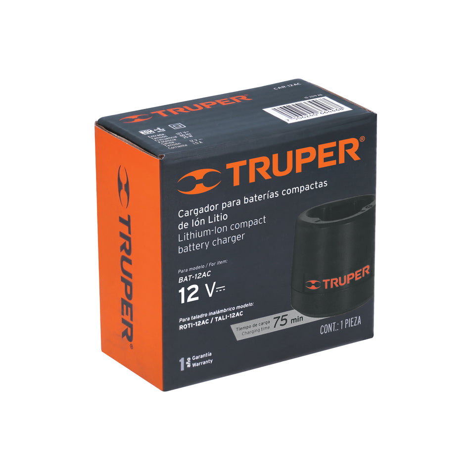 Cargador de baterías 12V, para ROTI-12AC y TALI-12AC, 16946
