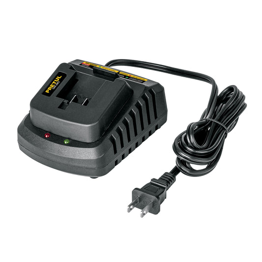Cargador de baterías de ion litio 20V, PRETUL Caja con 2, 29025