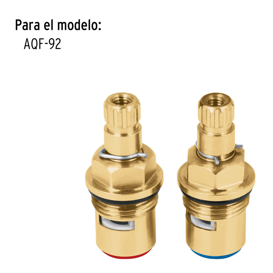 Bolsa con 2 cartuchos cerámicos para AQF-92, Foset, 49361