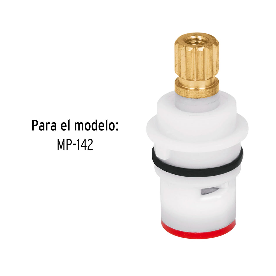 Cartucho cerámico para llave MP-142, Foset, 49031