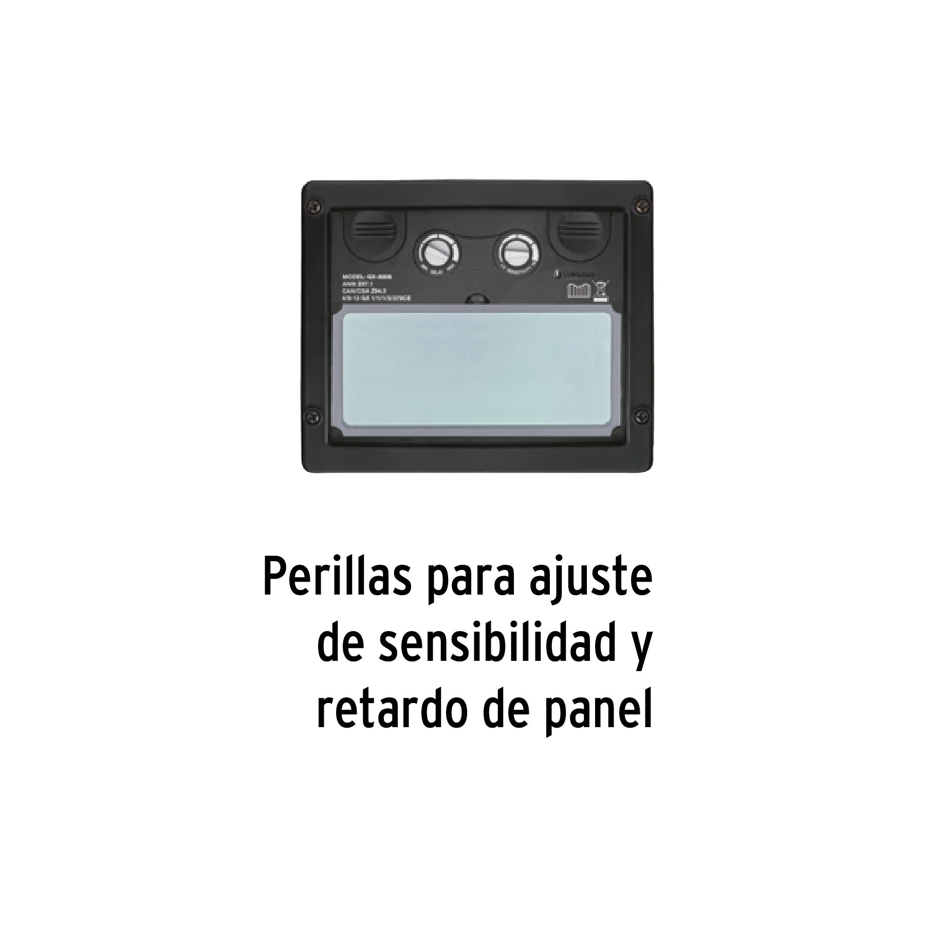 Careta electrónica p/soldar, semiprofesional, 9 a 13, PRETUL, 29978