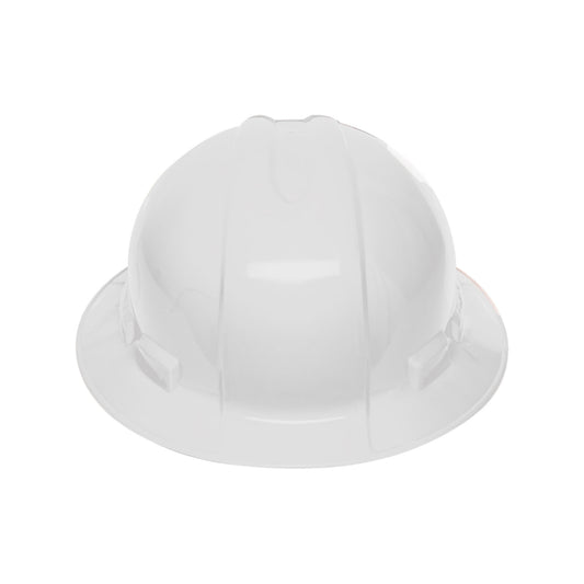 Casco de seguridad ala ancha, blanco, Truper Caja con 4, 10567