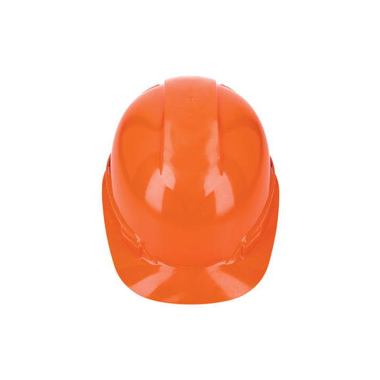 Casco de seguridad, ajuste de matraca, naranja, Truper Caja con 4, 14292