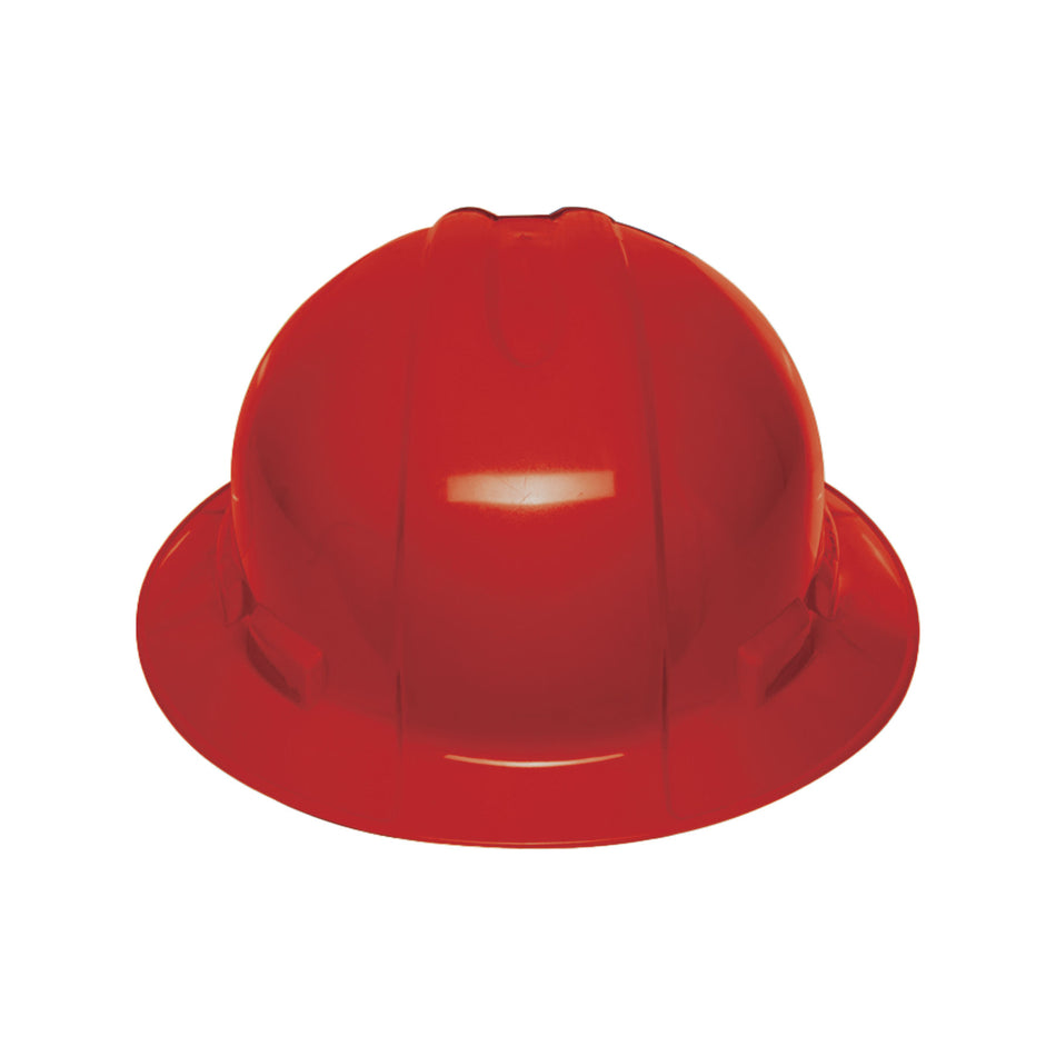 Casco de seguridad ala ancha, rojo, Truper Caja con 4, 10573