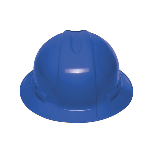 Casco de seguridad ala ancha, azul, Truper Caja con 4, 10570