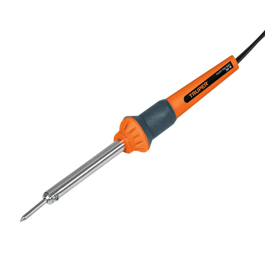 Cautín 30 W tipo lápiz para trabajo ligero, Truper Caja con 4, 17545