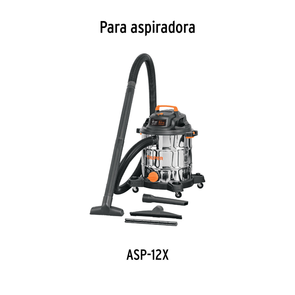 Bolsa con 2 carbones de repuesto para ASP-12X, TRUPER, 102179