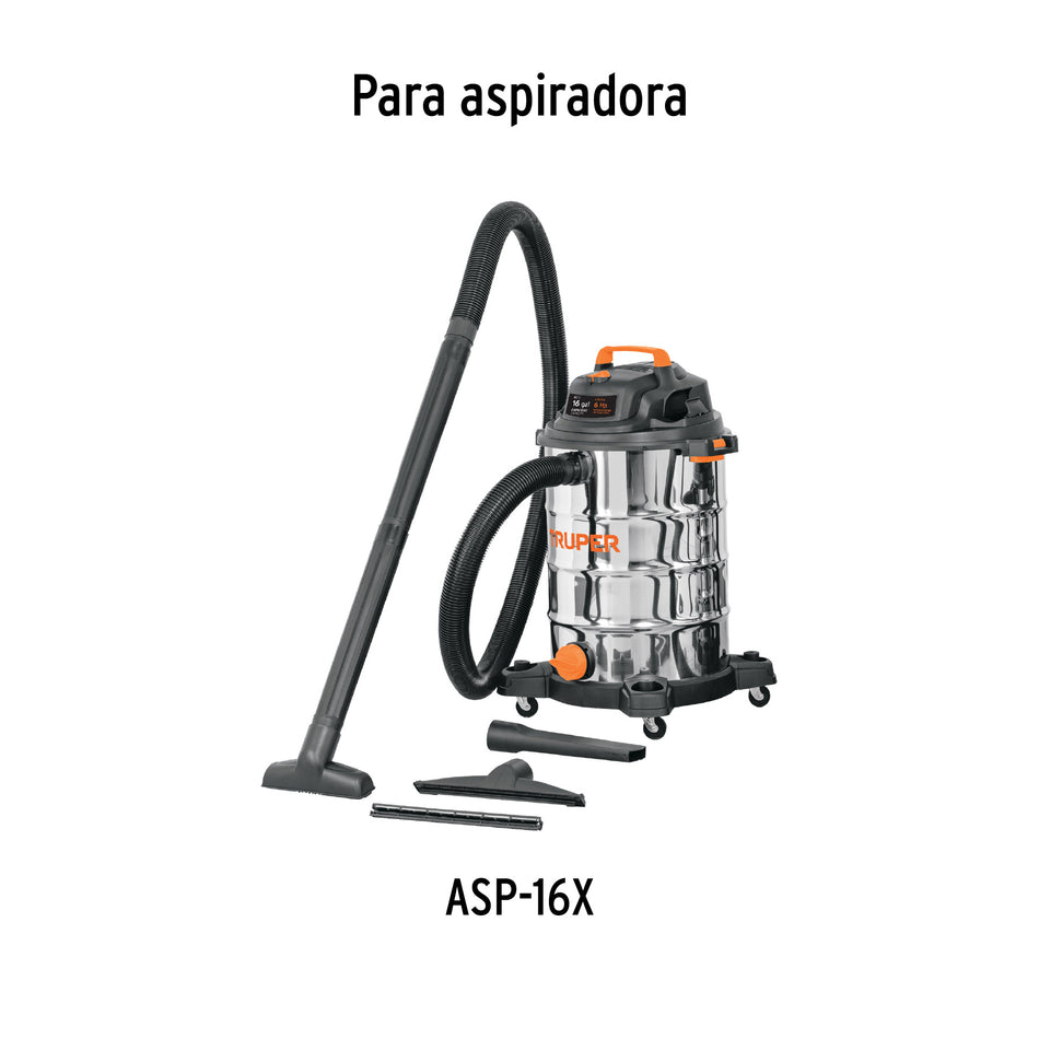 Bolsa con 2 carbones de repuesto para ASP-16X, TRUPER, 102230