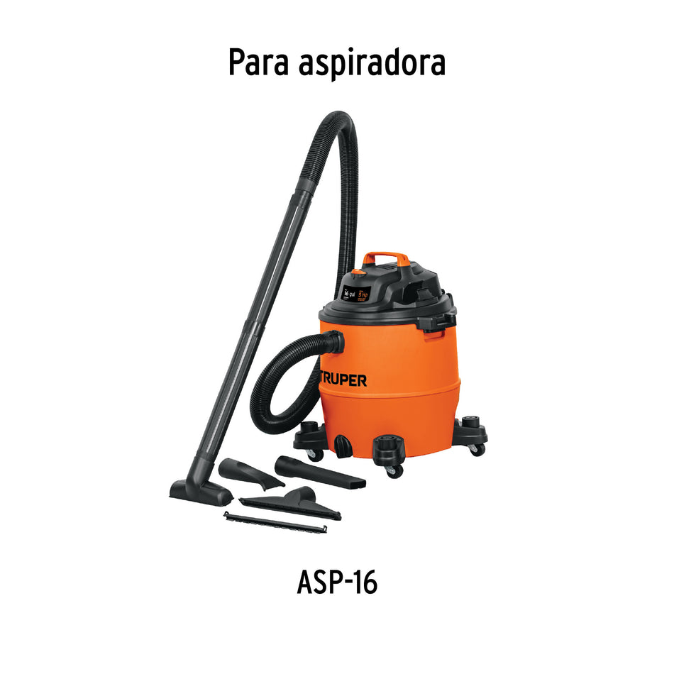 Bolsa con 2 carbones de repuesto para ASP-16, TRUPER, 102176