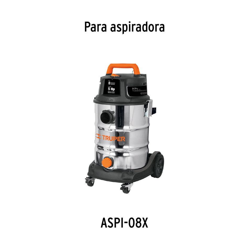 Bolsa con 2 carbones de repuesto para ASPI-08X, TRUPER, 19296