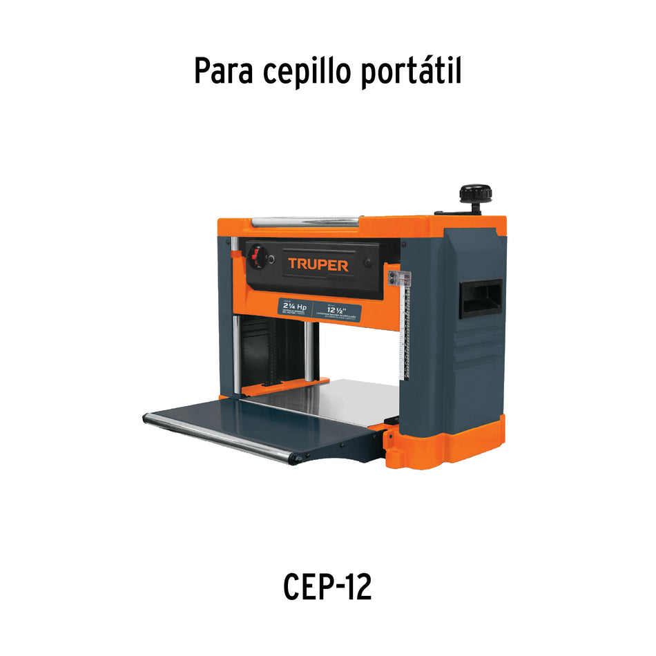 Bolsa con 2 carbones de repuesto para CEP-12, TRUPER, 12536