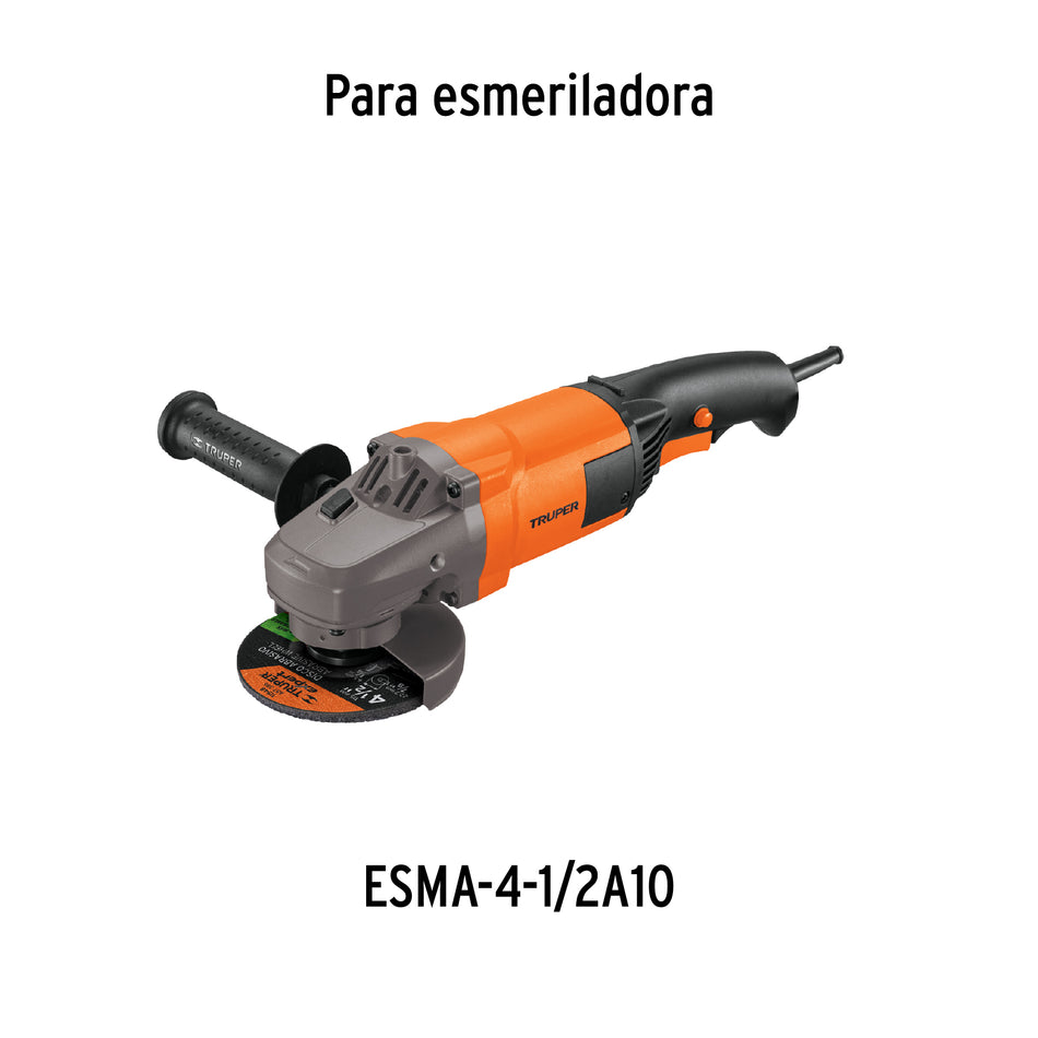 Bolsa con 2 carbones de repuesto para ESMA-4-1/2A10, TRUPER, 11014