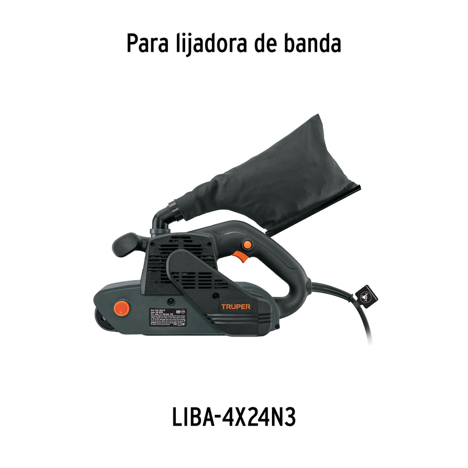 Bolsa con 2 carbones de repuesto para LIBA-4X24N3, TRUPER, 100666
