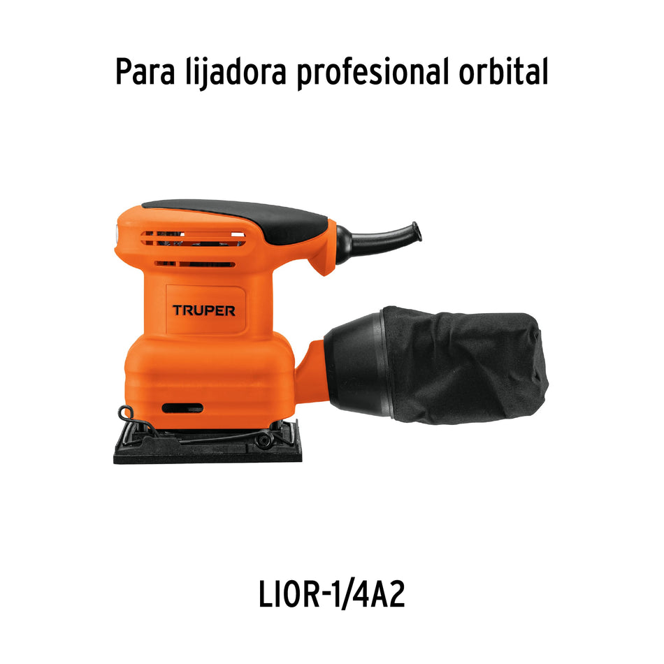 Bolsa con 2 carbones de repuesto para LIOR-1/4A2, Truper, 11072