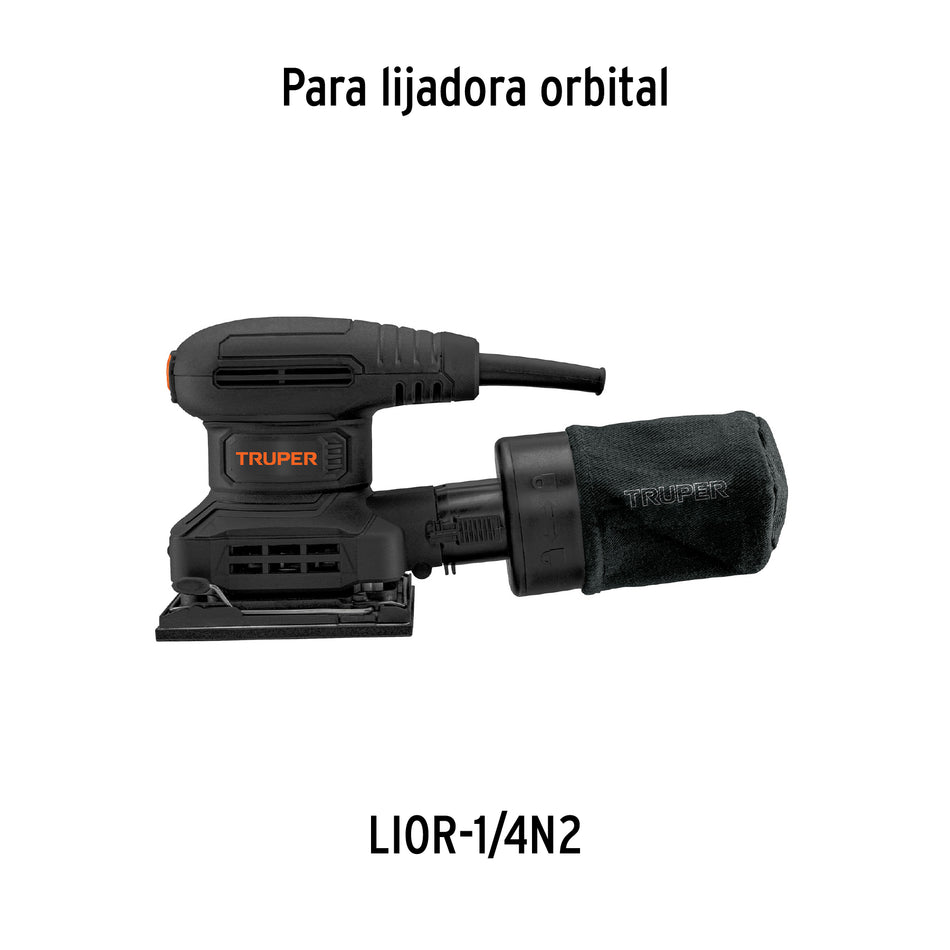 Bolsa con 2 carbones de repuesto para LIOR-1/4N2, TRUPER, 103473