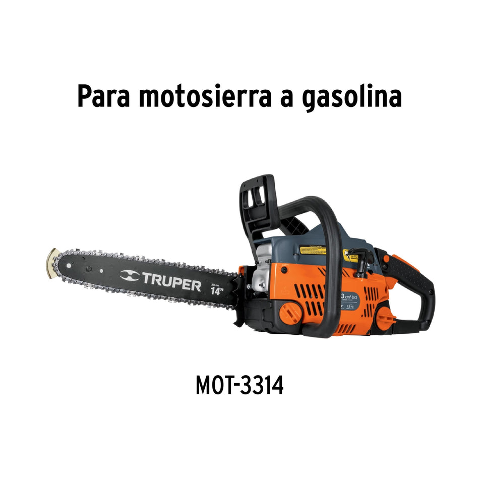 Carburador para motosierra a gasolina MOT-3314, TRUPER, 101888